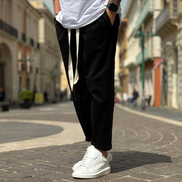 Jeans con elastico Japan nero - FLAG STORE